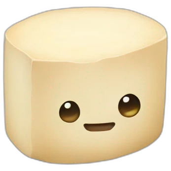 round tofu emoji