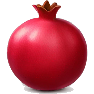 pomegranate emoji with anar emoji