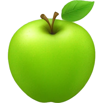 apple kiwifruit emoji