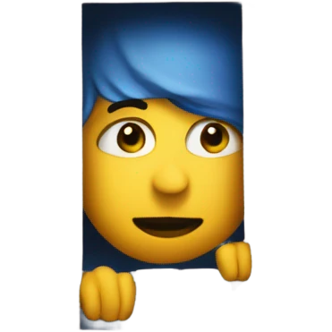 Looking in from the outside  emoji