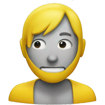 a emoji that is completely blank... just an empty yellow circle  emoji
