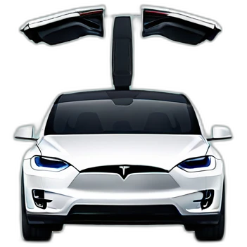 tesla model x emoji