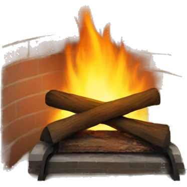 Fireplace emoji