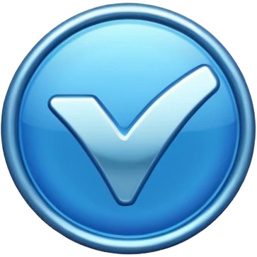 Verified blue tick badge emoji  emoji