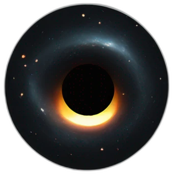 Black hole emoji