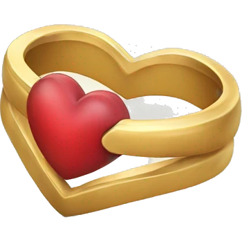 Heart in a ring  emoji