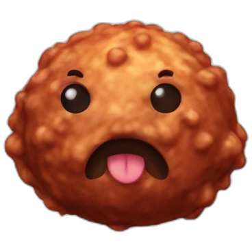 Planet meatball emoji