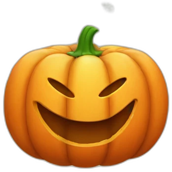 laughing pumpkin emoji