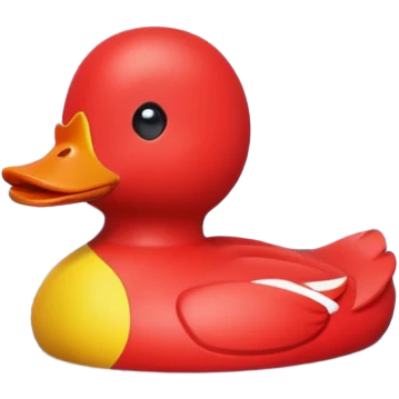 red toy duck emoji
