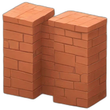 two Brick  emoji