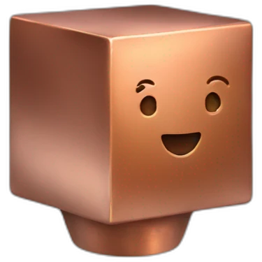 copper cube emoji