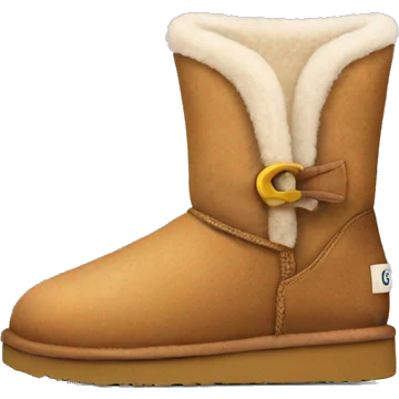 Ugg shoes emoji