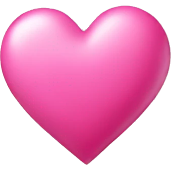 Pink heart emoji