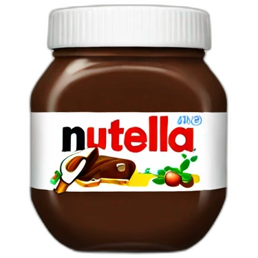 Nutella mit Butter emoji