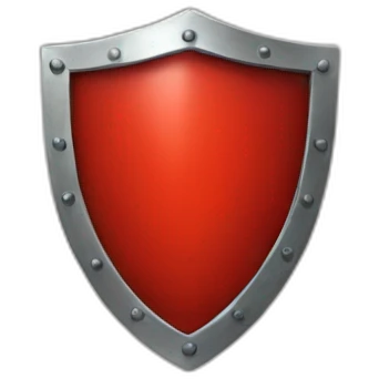 Red Shield emoji