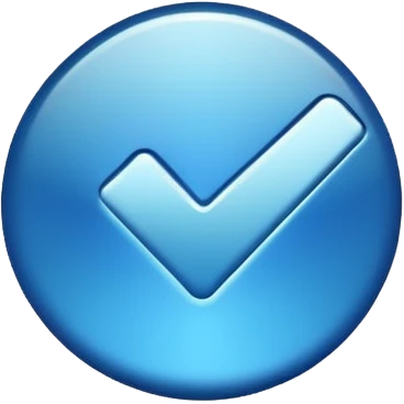 Instagram blue tick emoji