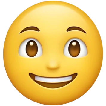 Cartoon emoji with just the characters X and 1 emoji