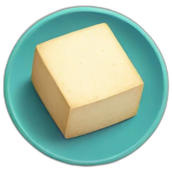 round tofu emoji