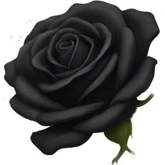 black rose emoji