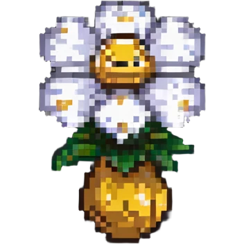 minecraft bee with flower emoji