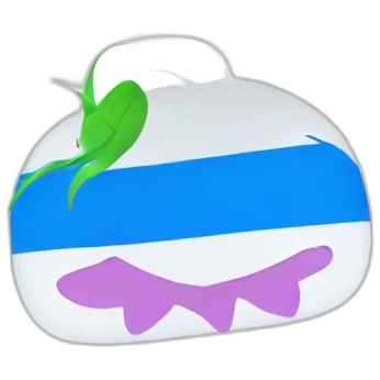 peaceful solitary girl emoji