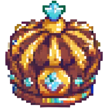 A crown emoji