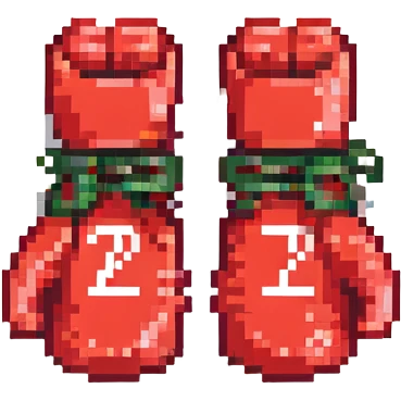 красные боксерские перчатки с надписью "23", no background emoji