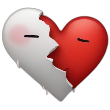 broken heart emoji