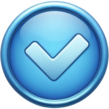 verificado bem pequeno emoji