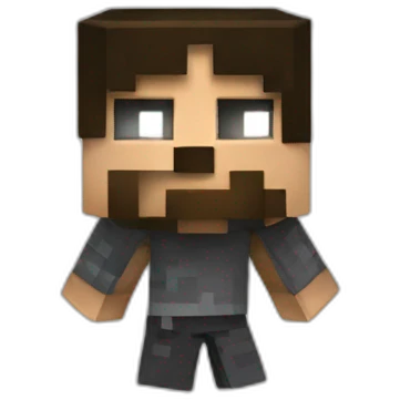 Minecraft hacker emoji