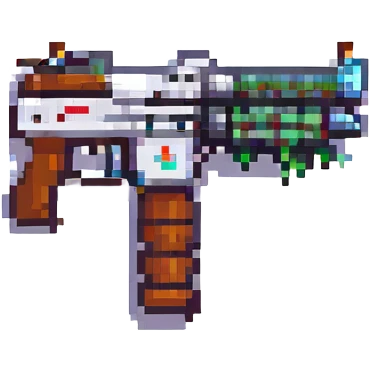 gun pixel art style emoji