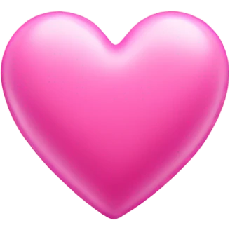 bubblegum pink heart emoji