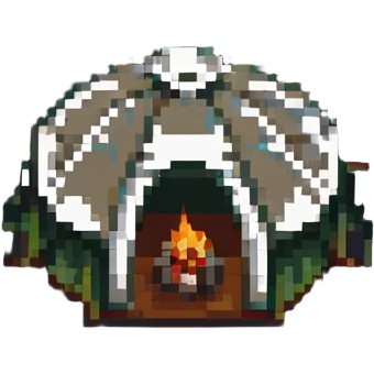 camping tent emoji