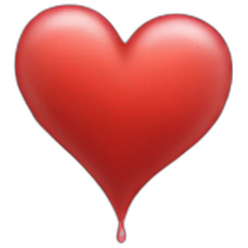heart shower emoji