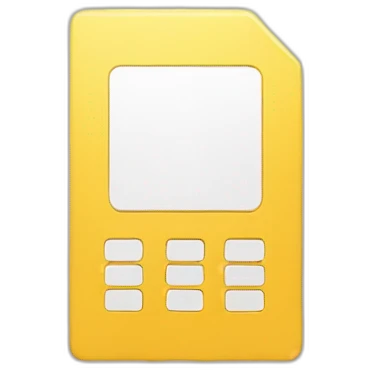 sim card emoji