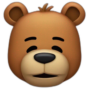 freddy fazbear sleeping emoji