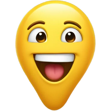 Laughing emoji pointing  emoji