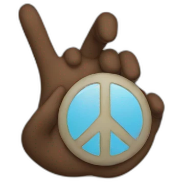 Peace emoji