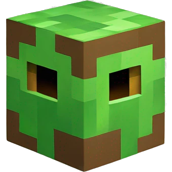 Minecraft logo emoji