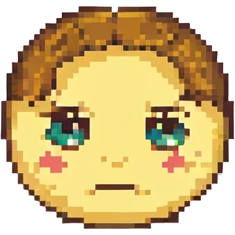 simple sad emoji, grey disabled color emoji