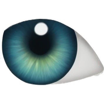Mythical leviathan blue eyes  emoji