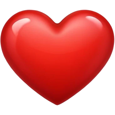 red heart emoji