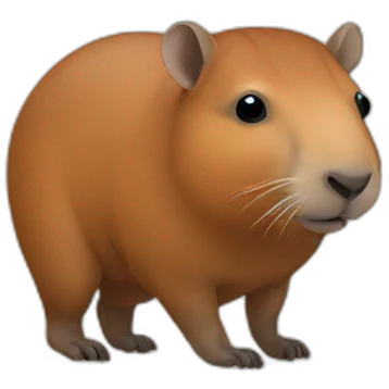 Capibara emoji