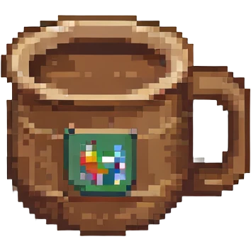 A coffee cup emoji