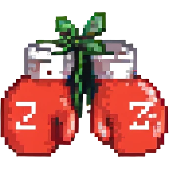 красные боксерские перчатки с надписью "23", no background emoji