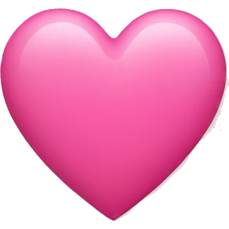 pink heart emoji