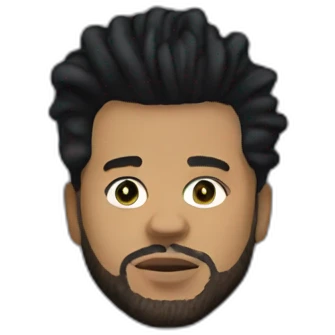 the weeknd  emoji