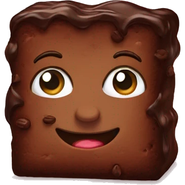 brownie emoji