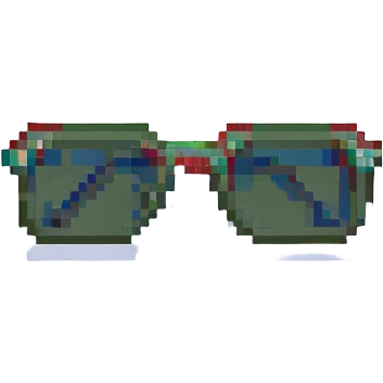 a pair of sunglasses emoji