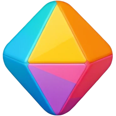 Flat design style toy emoji